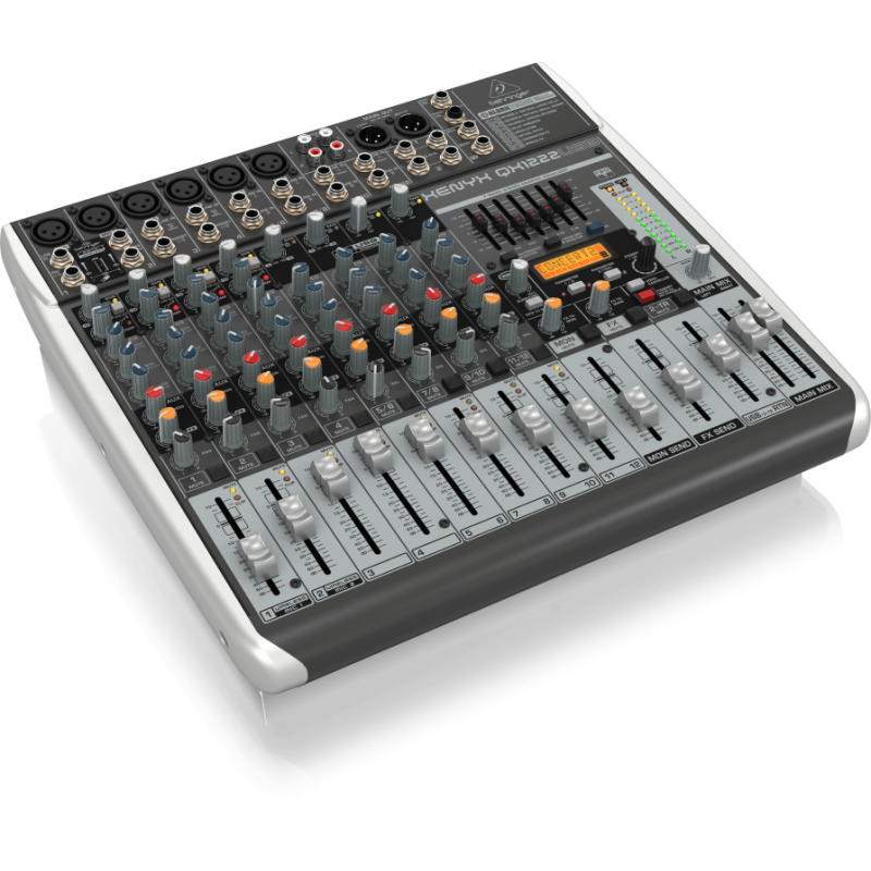Behringer XENYX QX1222 USB - mikser audio - 1