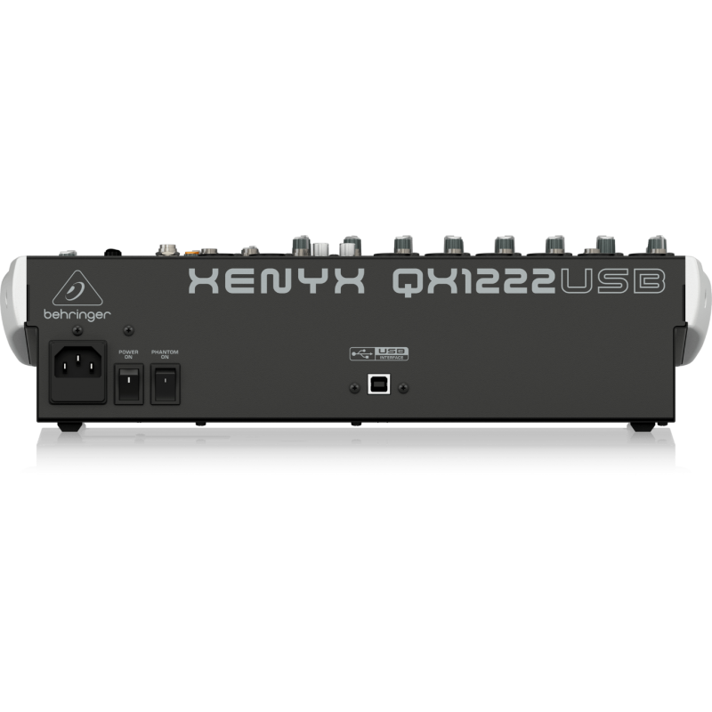 Behringer XENYX QX1222 USB - mikser audio - 4