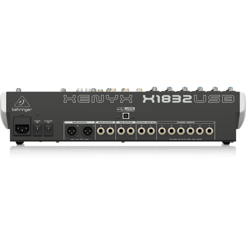 Behringer XENYX X1832 USB - mikser - 4