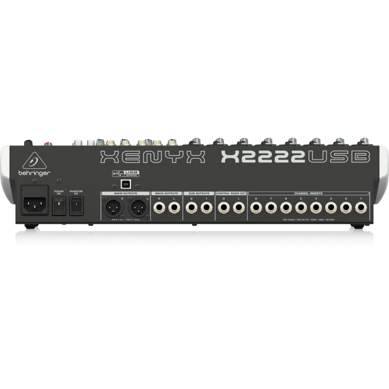 Behringer XENYX X2222 USB - mikser - 4