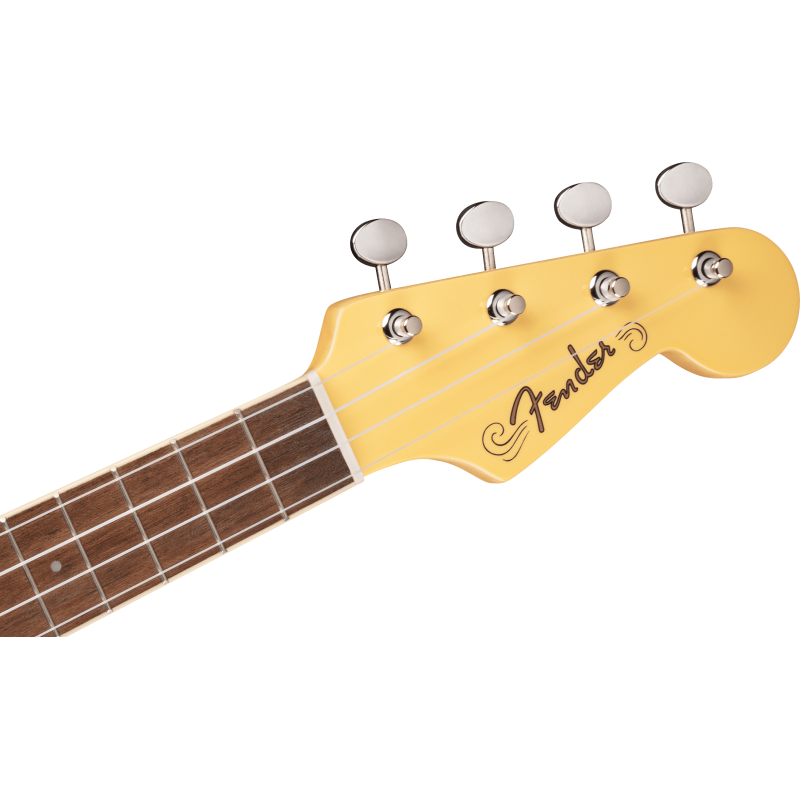 Fender FSR Fullerton Jazzmaster Uke, Vintage White - 5