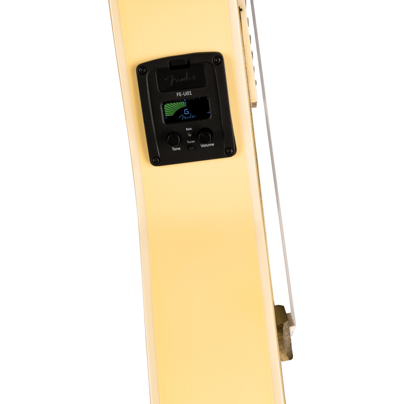 Fender FSR Fullerton Jazzmaster Uke, Vintage White - 7