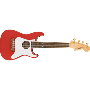 Fender FSR Fullerton Strat Uke, Fiesta Red - 1