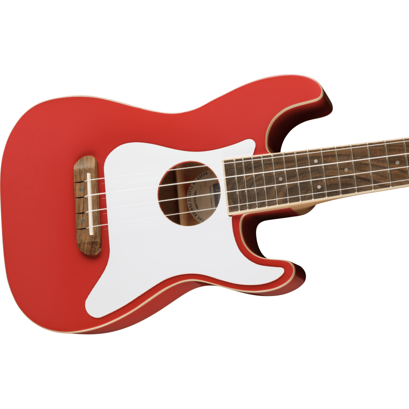 Fender FSR Fullerton Strat Uke, Fiesta Red - 4