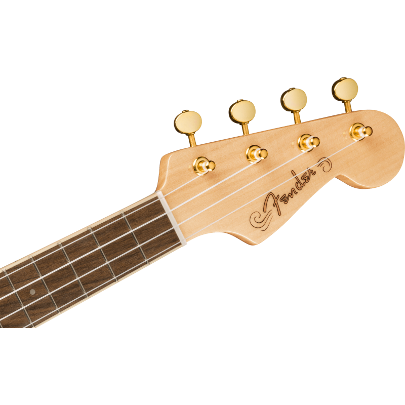 Fender FSR Fullerton Strat Uke, Fiesta Red - 5