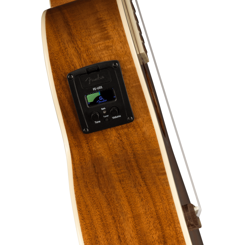 Fender Montecito Tenor Ukulele, Walnut Fingerboard, Shaded Edge Burst - 7