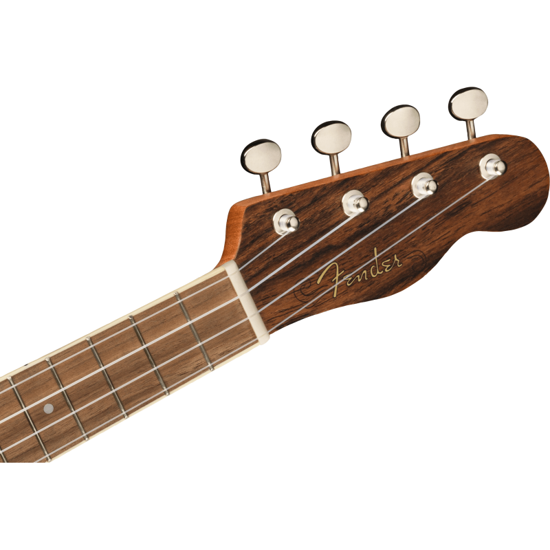 Fender Zuma Exotic Concert Ukulele, Walnut Fingerboard, Bocote - 5
