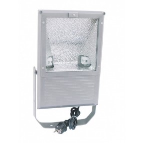 EUROLITE Outdoor Spot 150W WFL silver A - Reflektor asymetryczny