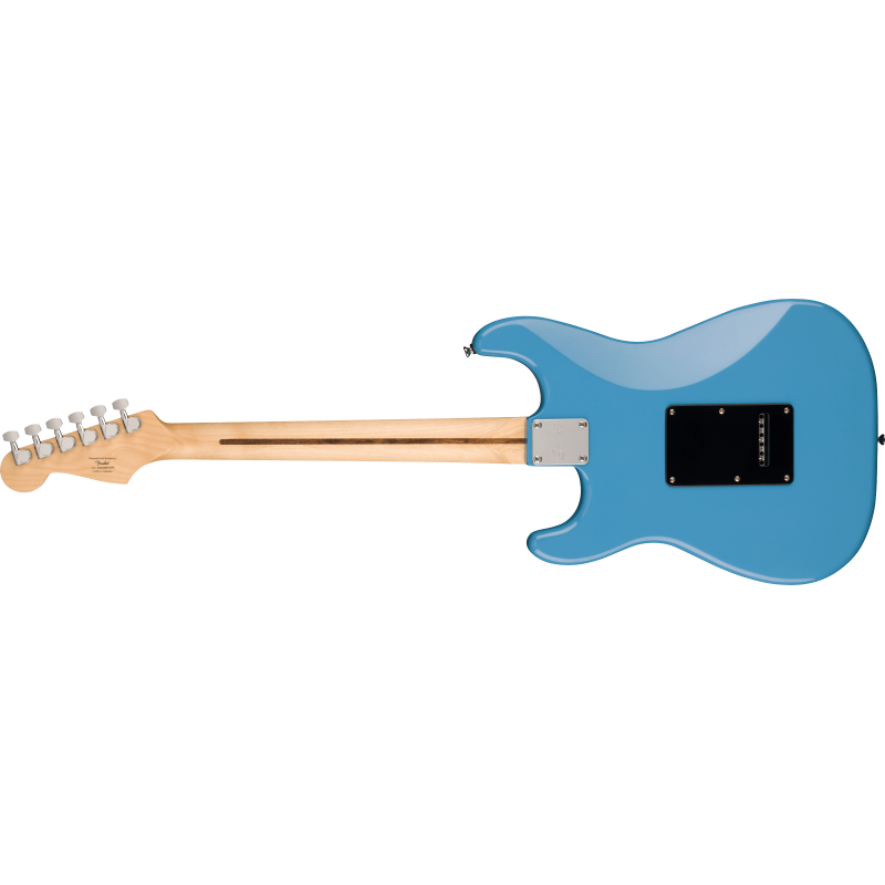 Squier Sonic Stratocaster  LF, Black Pickguard, California Blue - 2