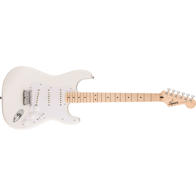 Squier Sonic Stratocaster HT, MF, White Pickguard, Arctic White - 1