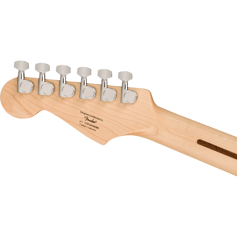 Squier Sonic Stratocaster HT, MF, White Pickguard, Arctic White - 6