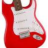 Squier Sonic Stratocaster HT, LF, White Pickguard, Torino Red - 3