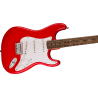 Squier Sonic Stratocaster HT, LF, White Pickguard, Torino Red - 4