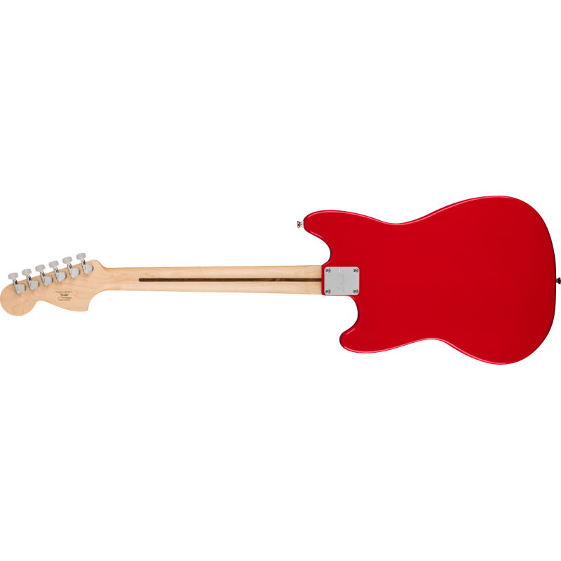 Squier Sonic Mustang  MF, White Pickguard, Torino Red - 2