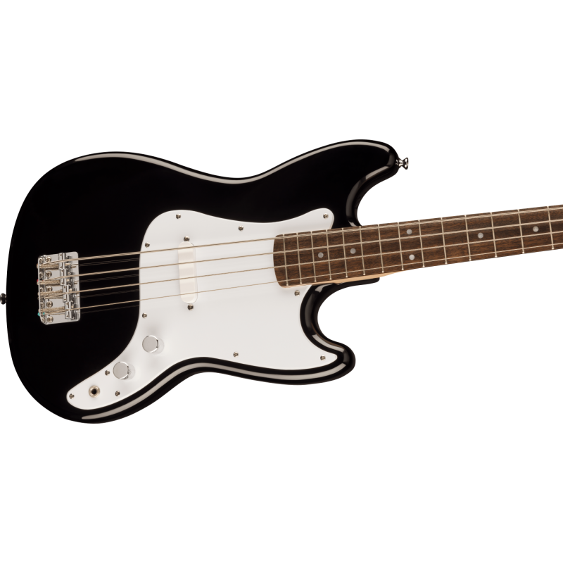 Squier Sonic Bronco Bass, LF, White Pickguard, Black - 4