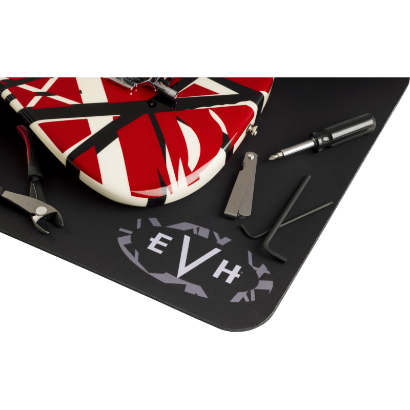 EVH  Work Mat, Black and Gray - 6