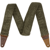 Fender Corduroy Strap, Antique Olive, 2" - 1