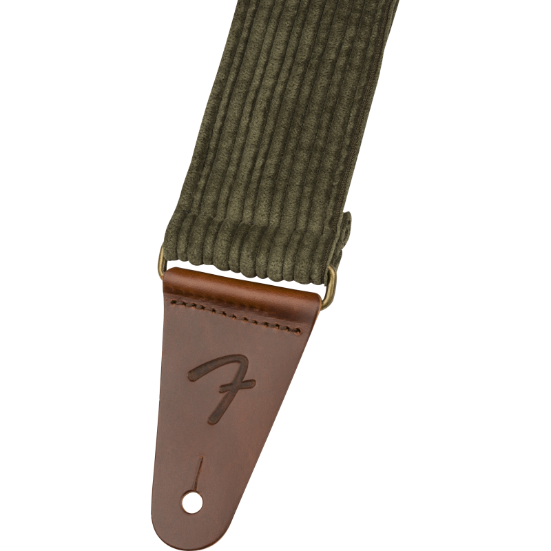Fender Corduroy Strap, Antique Olive, 2" - 2