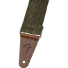 Fender Corduroy Strap, Antique Olive, 2" - 2