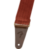 Fender Corduroy Strap, Antique Cherry, 2" - 2