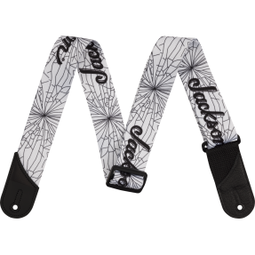 Jackson  Cracked Mirror Strap, White, 2" - 1