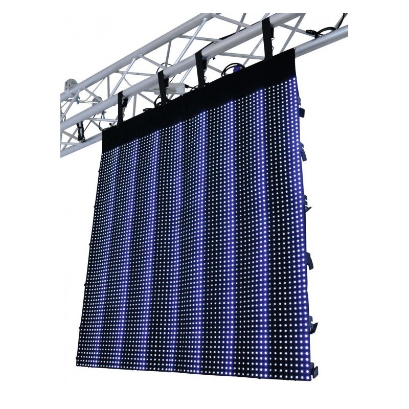 EUROLITE LSD-20 MK2 (H)2.56m x (W)1.28m - Kurtyna LED