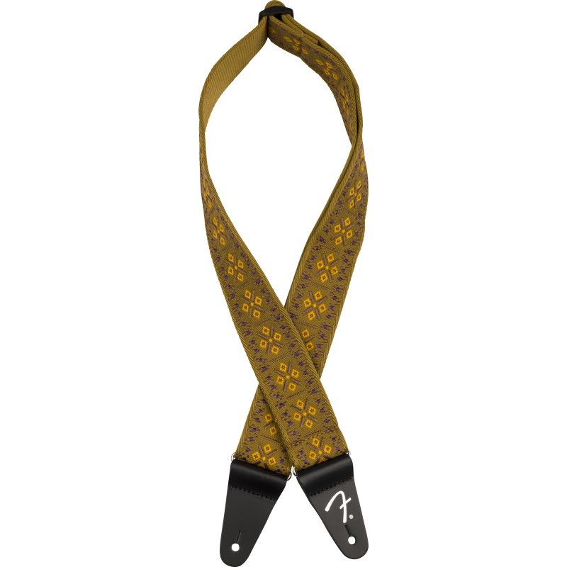 Fender Pasadena Woven Strap, Lattice Tan, 2" - 1