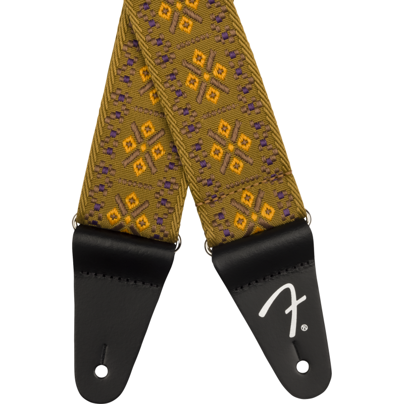 Fender Pasadena Woven Strap, Lattice Tan, 2" - 2