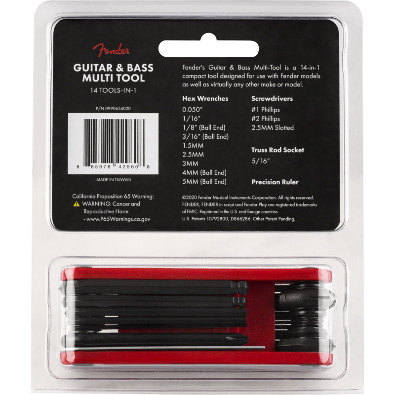 Fender Guitar/Bass Multi-Tool - 5