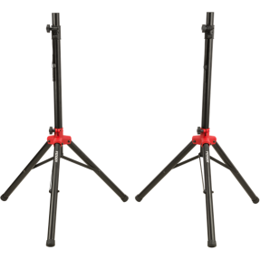 Fender Compact Speaker Stands with Bag, Black - 1