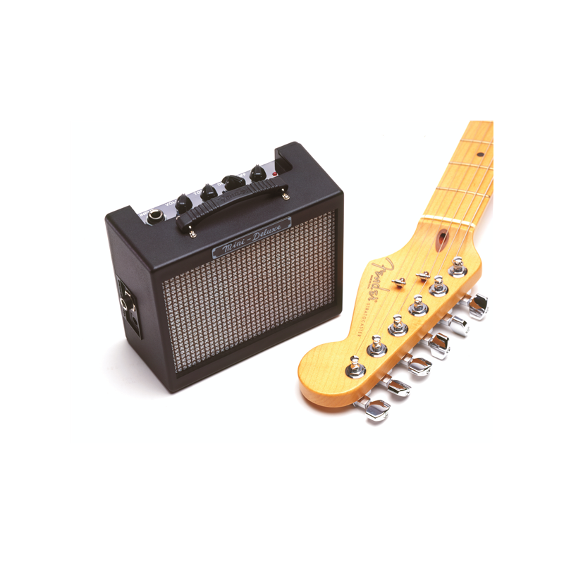 Fender MD20 Mini Deluxe Amplifier, Black - 2