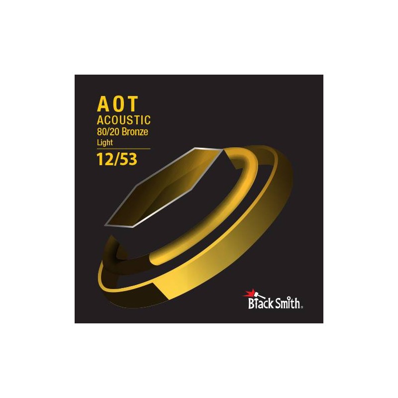 BlackSmith ABR-1253 Light - struny do gitary akustycznej - 1