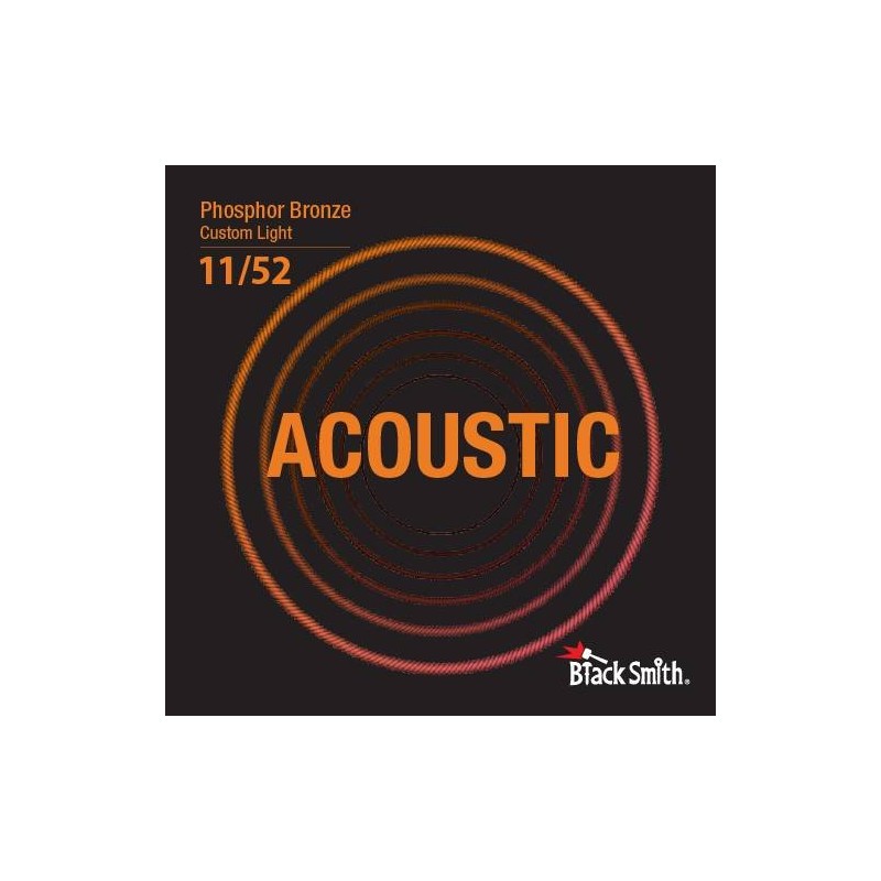 BlackSmith PB-1152 Custom Light - struny do gitary akustycznej - 1