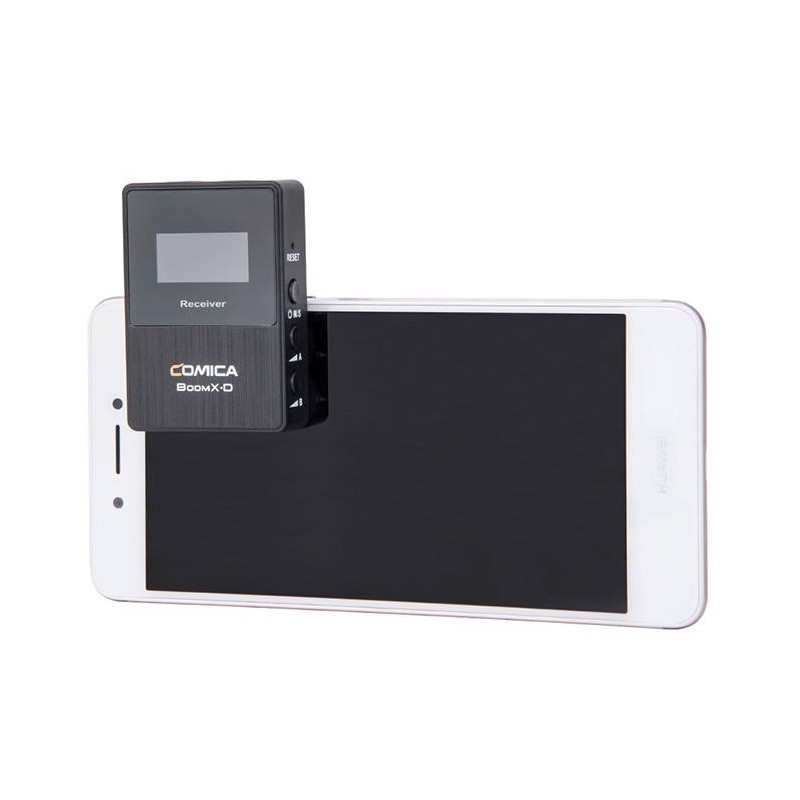 Comica BoomX-D D2 - bezprzewodowy system mikrofonowy do kamery, aparatu, smartfona - 1