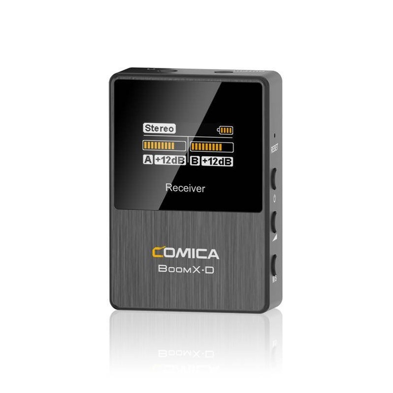 Comica BoomX-D D2 - bezprzewodowy system mikrofonowy do kamery, aparatu, smartfona - 2