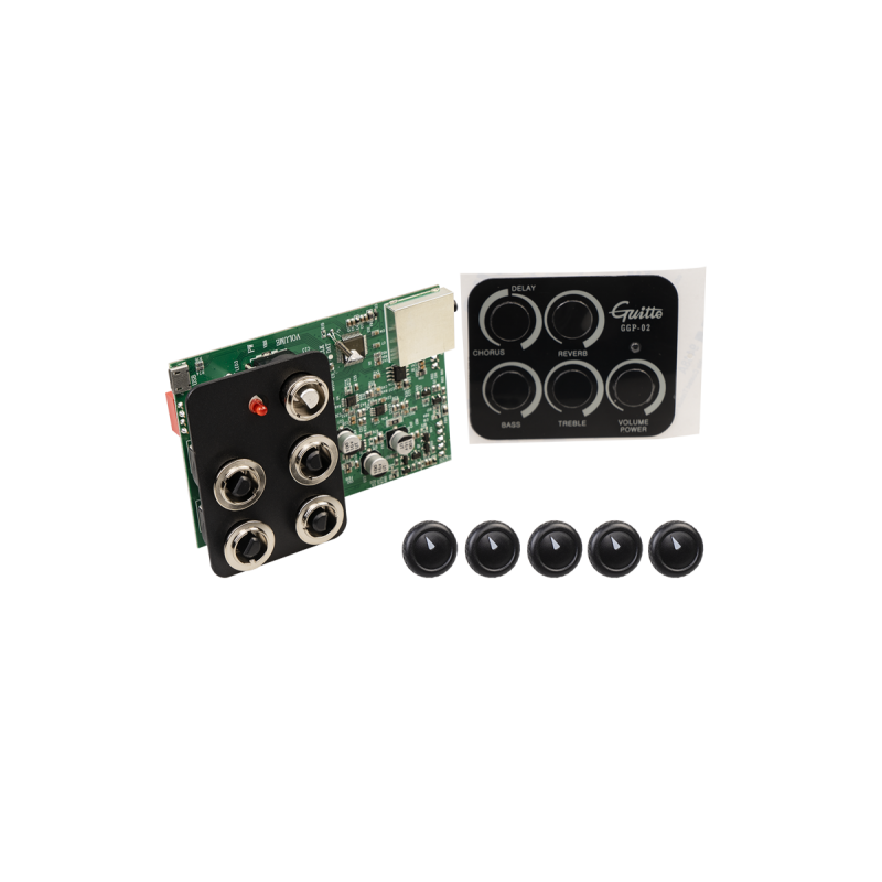 Guitto GGP-02 - przystawka do gitary z przedwzmacniaczem - 9