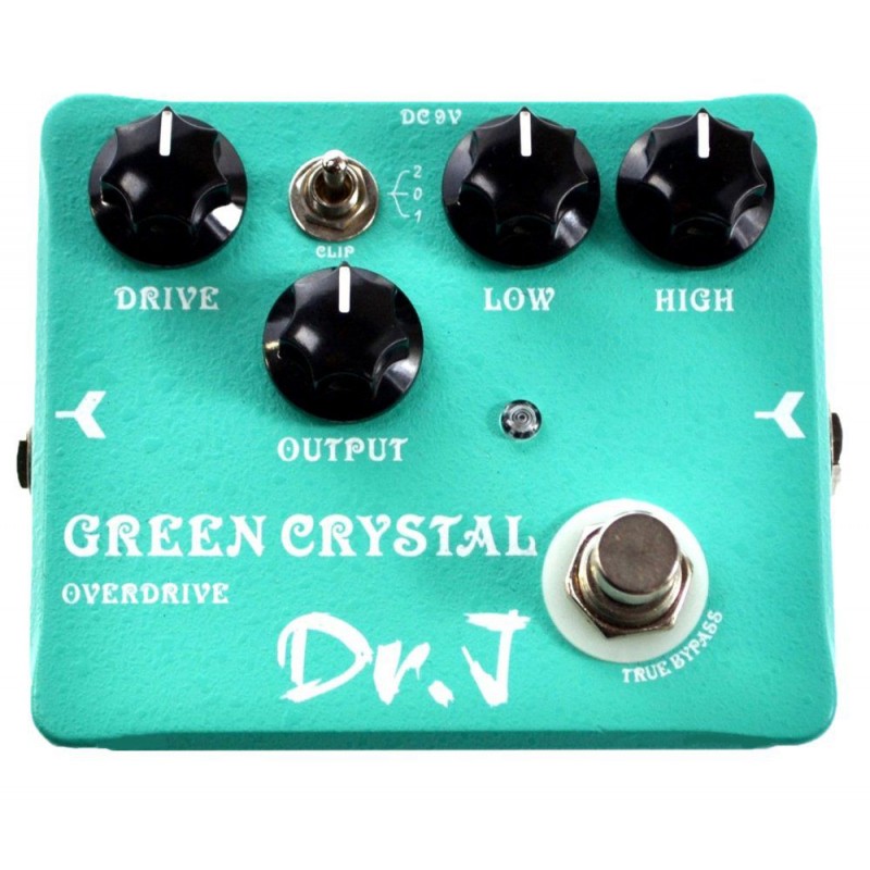 DR.J D50 Green Crystal Overdrive - efekt gitarowy - 1