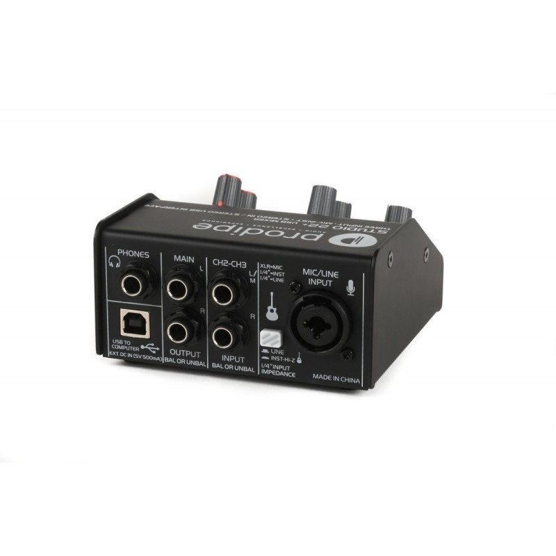 Prodipe Studio 22+ - interfejs audio - 4