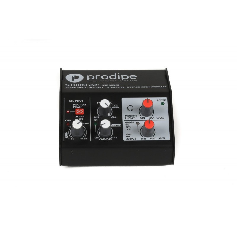 Prodipe Studio 22+ - interfejs audio - 5