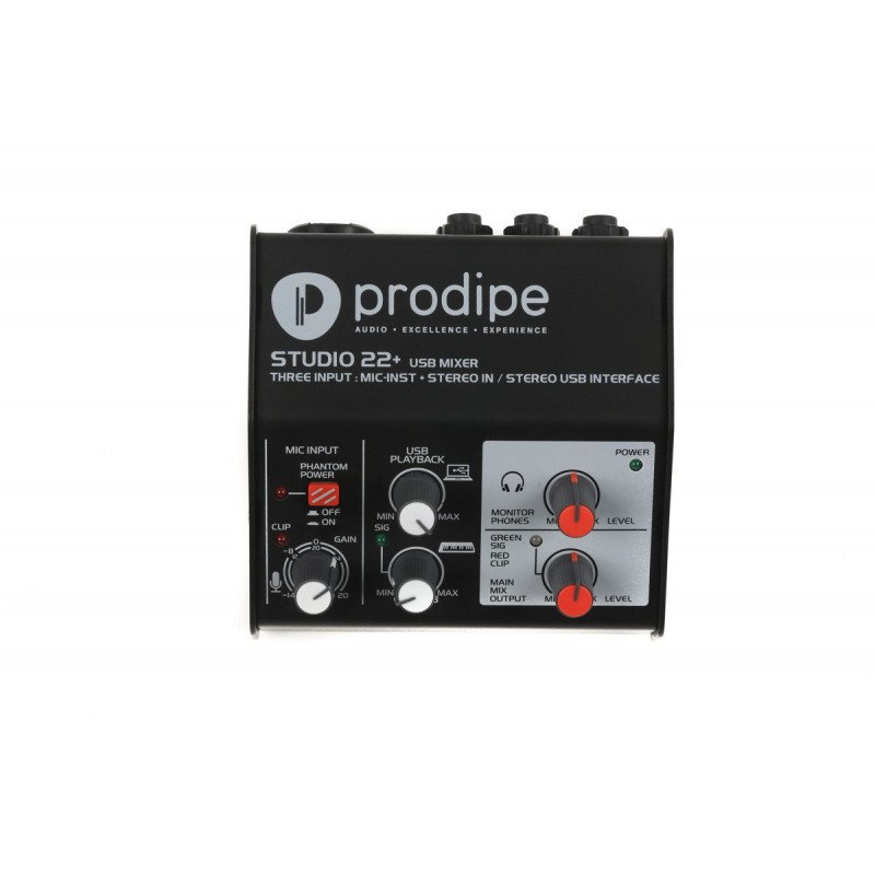 Prodipe Studio 22+ - interfejs audio - 6