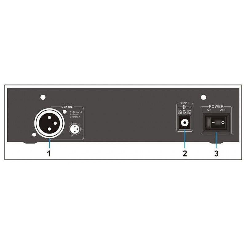 Stagg Commandor 4 - sterownik DMX - 3