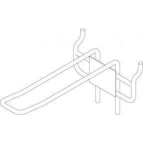 Stagg DIS-EUH - uchwyt na blistry, Slatwall - 1