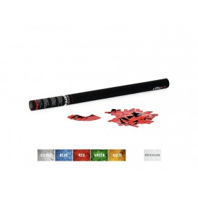 TCM FX Handheld Confetti Cannon 80cm, red metallic - ręczna wyrzutnia konfetti