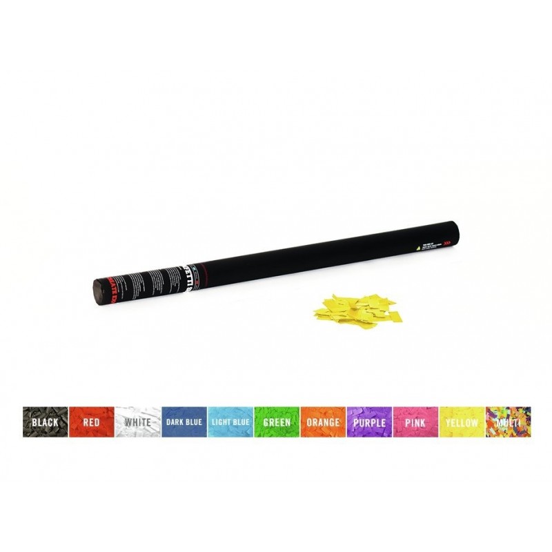 TCM FX Handheld Confetti Cannon 80cm, yellow - wyrzutnia konfetti