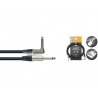 Stagg NGC6PLR - kątowy kabel instrumentalny 6m - 1