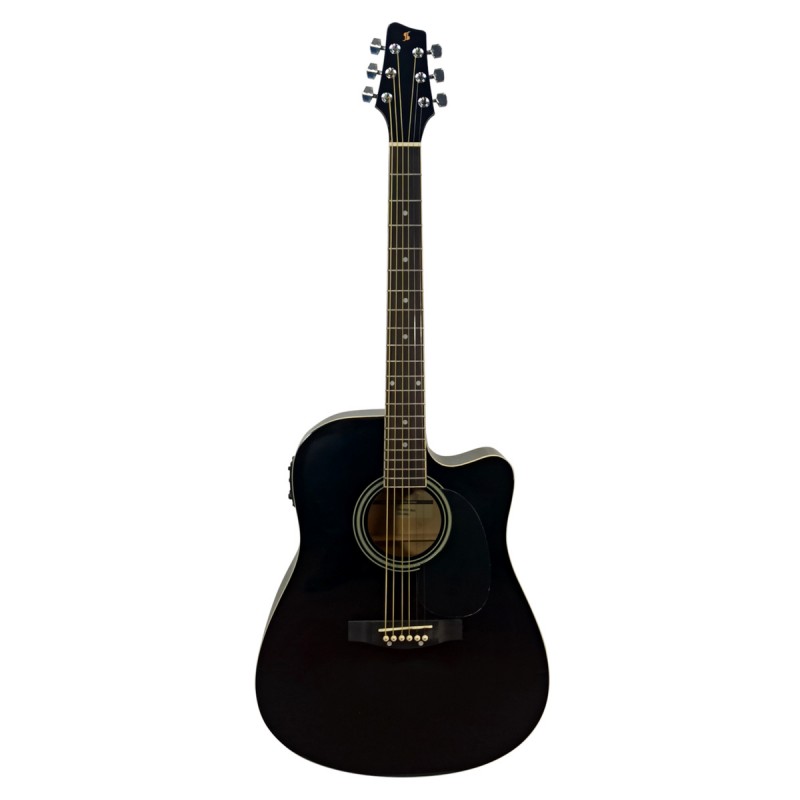 Stagg SA20 DCE BLK - gitara elektroakustyczna - 1