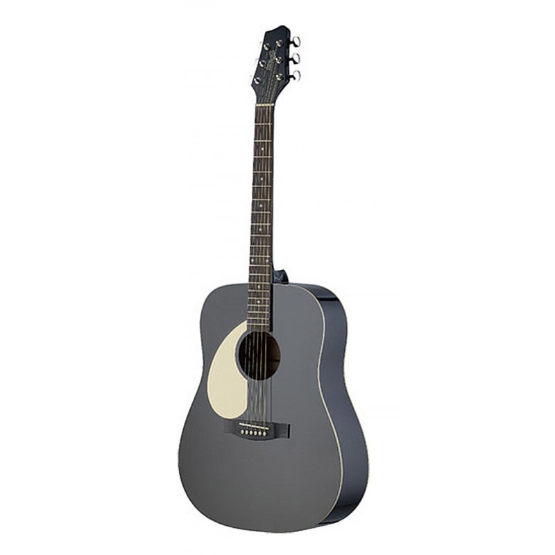 Stagg SA30 DBK LH - gitara akustyczna, leworęczna - 1