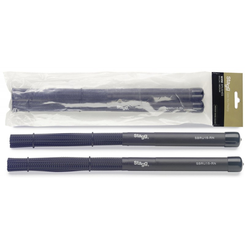 Stagg SBRU15-RN - miotełki perkusyjne - 1