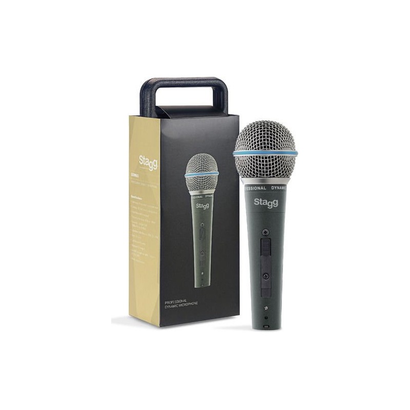 Stagg SDM 60 - mikrofon dynamiczny z wyłącznikiem - 1