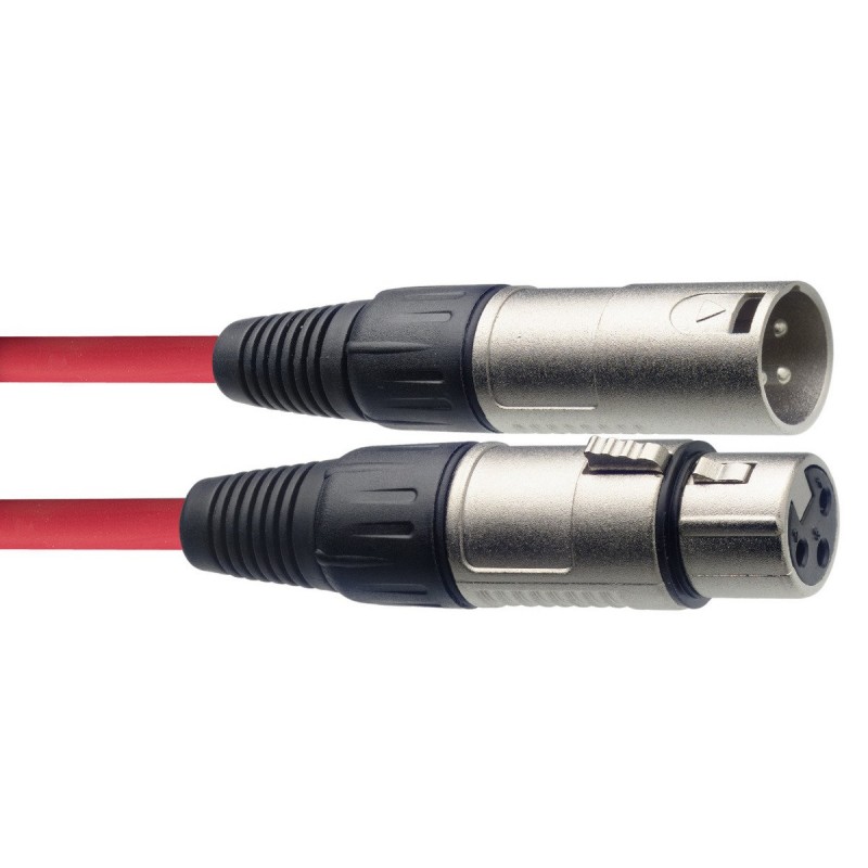 Stagg SMC6 RD - kabel mikrofonowy 6m - 2
